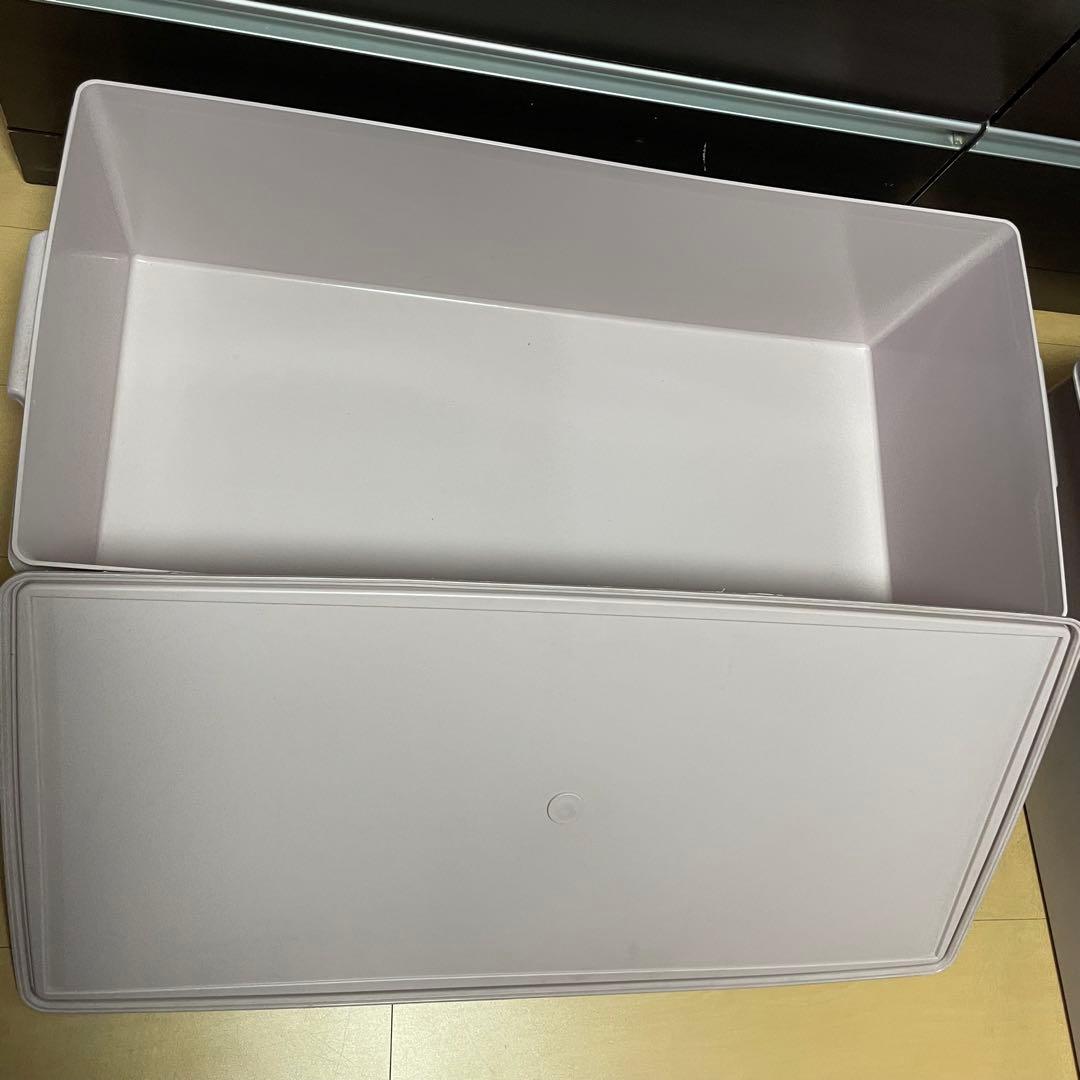 タッパーウェア　スーパーケース　ロングディープ 美品　2個セット