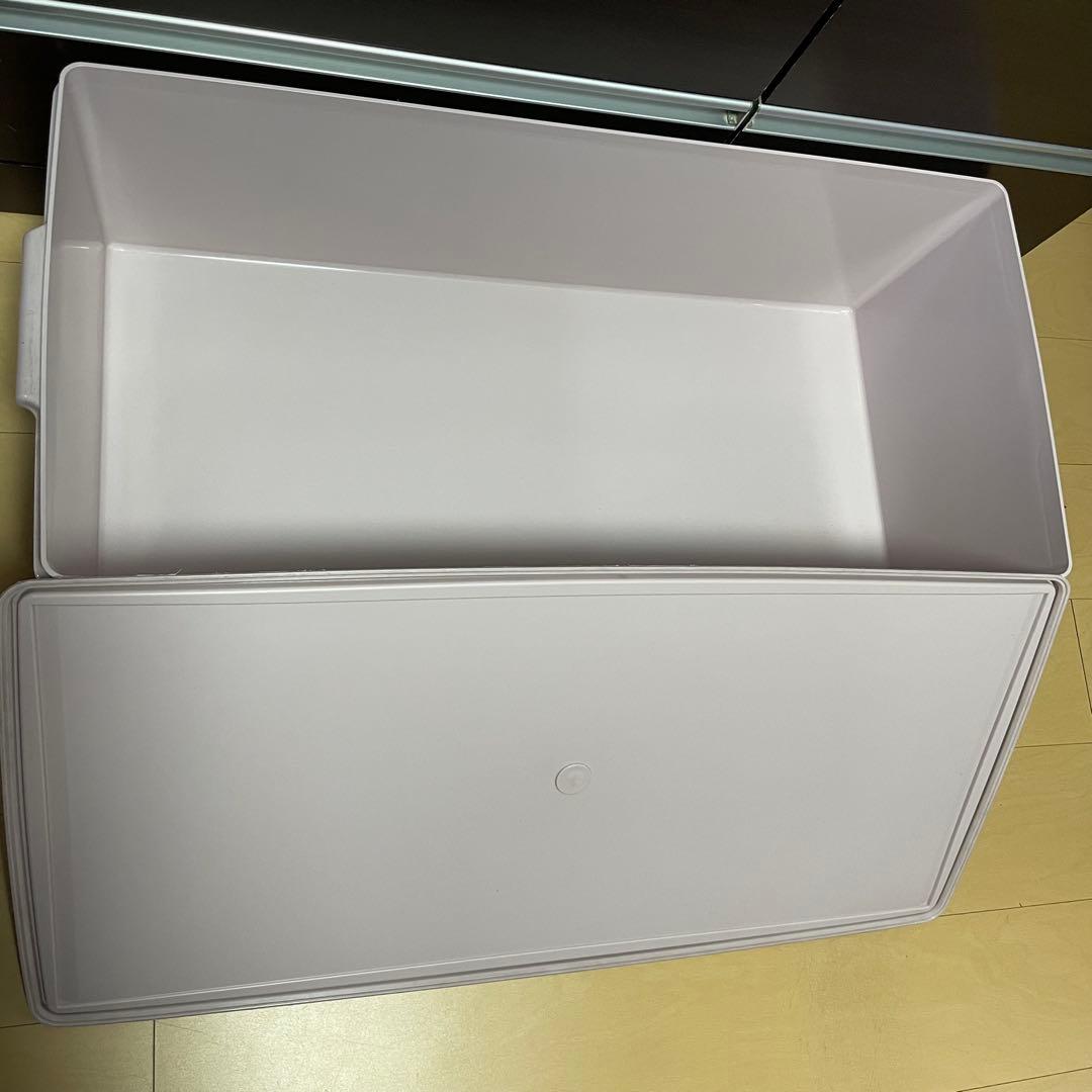 タッパーウェア　スーパーケース　ロングディープ 美品　2個セット