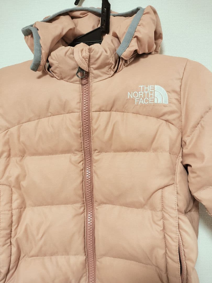 【美品】THE NORTH FACE キッズダウンジャケット ピンク