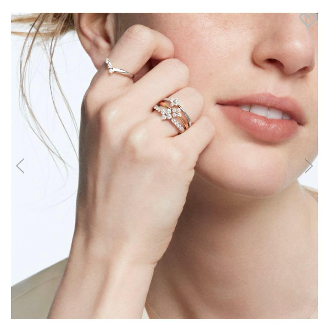 STAR JEWELRY 18k ROSE 指輪　BRIGHTEST STAR