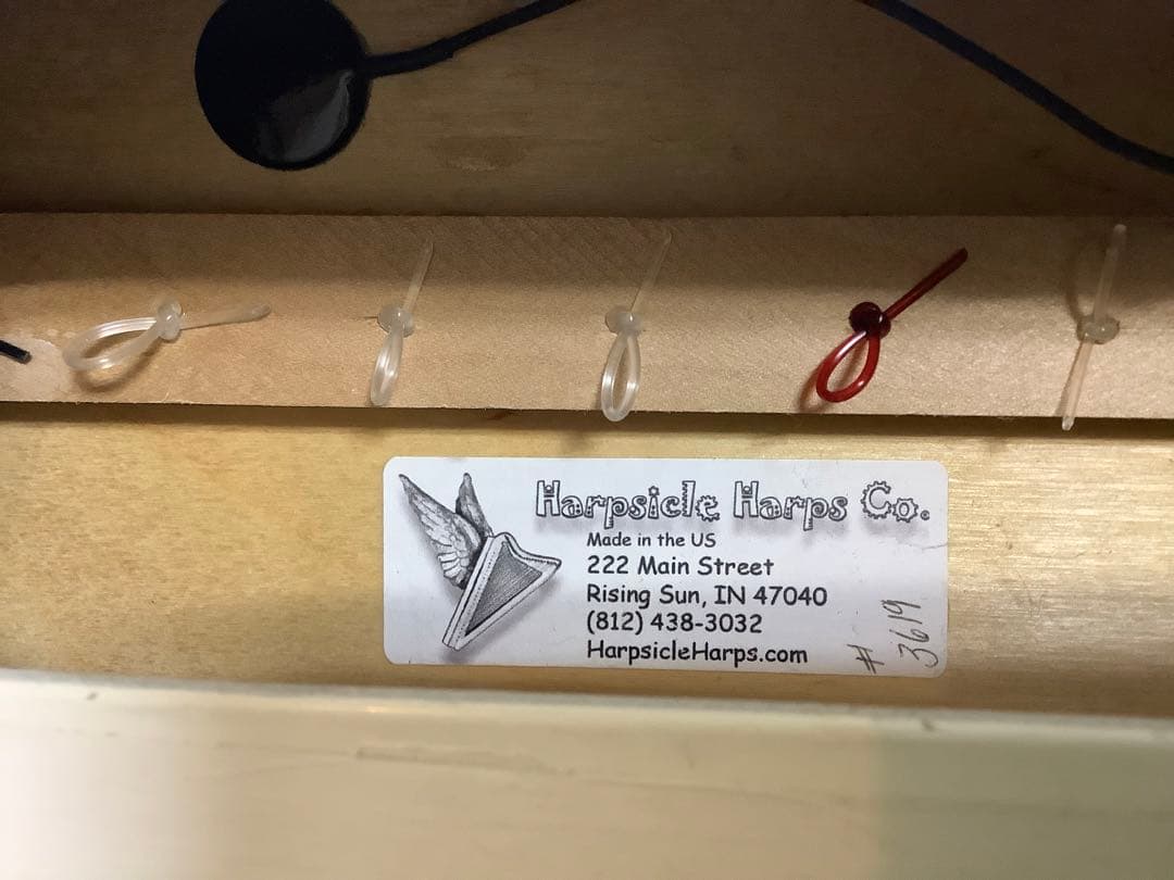 Harpsicle製ハープ　26弦