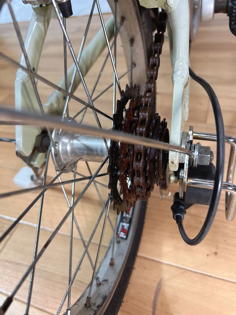 CAPTAIN STAG 16インチ折りたたみ自転車