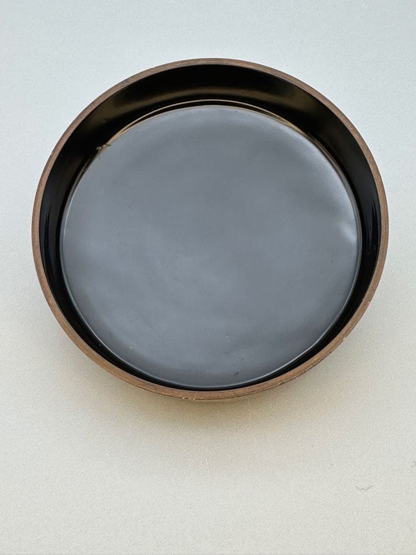 茶道具　棗　華山　金雲竹　平棗