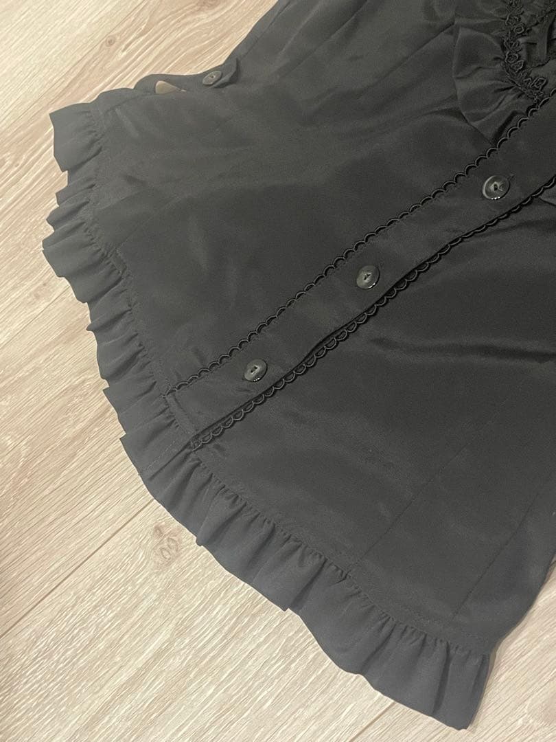 Innocent World 半袖ブラウス　ブラック