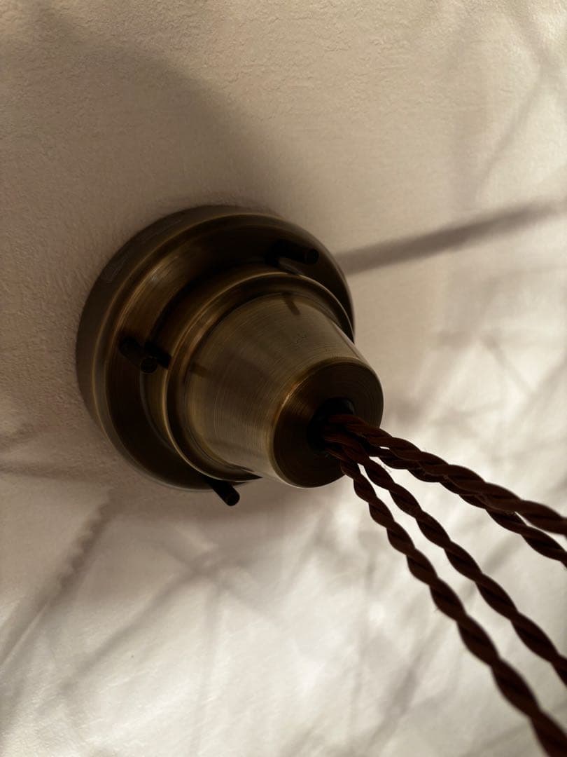 【美品】照明　インターフォルム　幾何学　ペンダントライト 5灯式