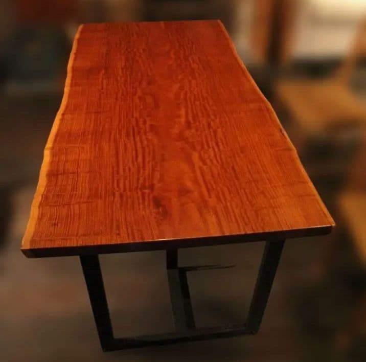 【天板のみ】ブビンガ／一枚板テーブル／ダイニングテーブル