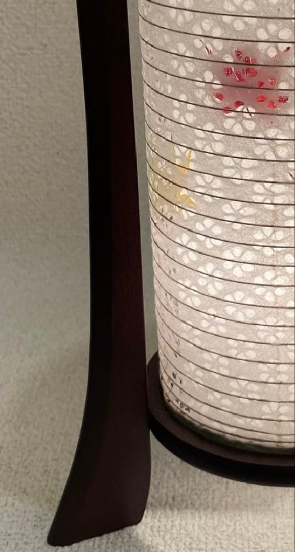 径18x高さ32㎝和紙スタンドもみじ入り