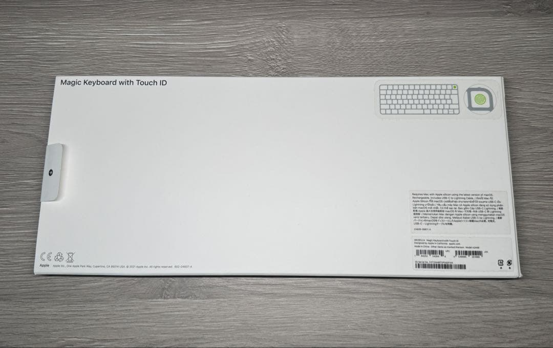 Magic Keyboard with Touch とMagic Mouse