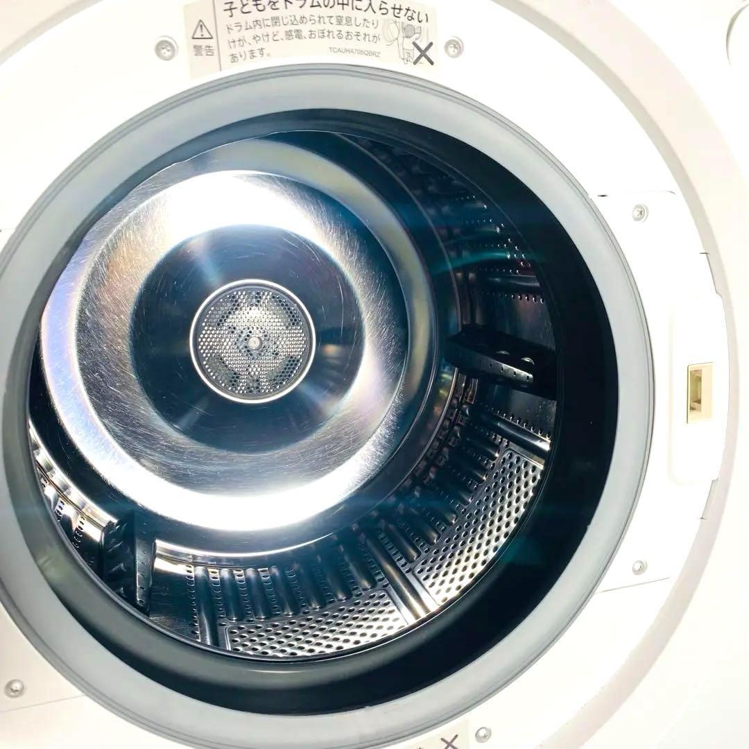 シャープ ドラム式洗濯機 ES-H10F-WL 左開き 21年製 10/6kg