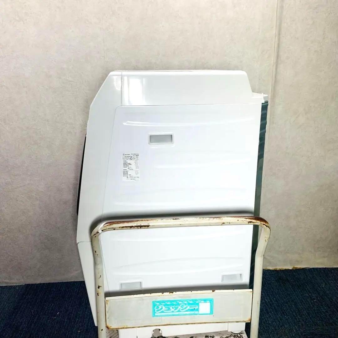 シャープ ドラム式洗濯機 ES-H10F-WL 左開き 21年製 10/6kg