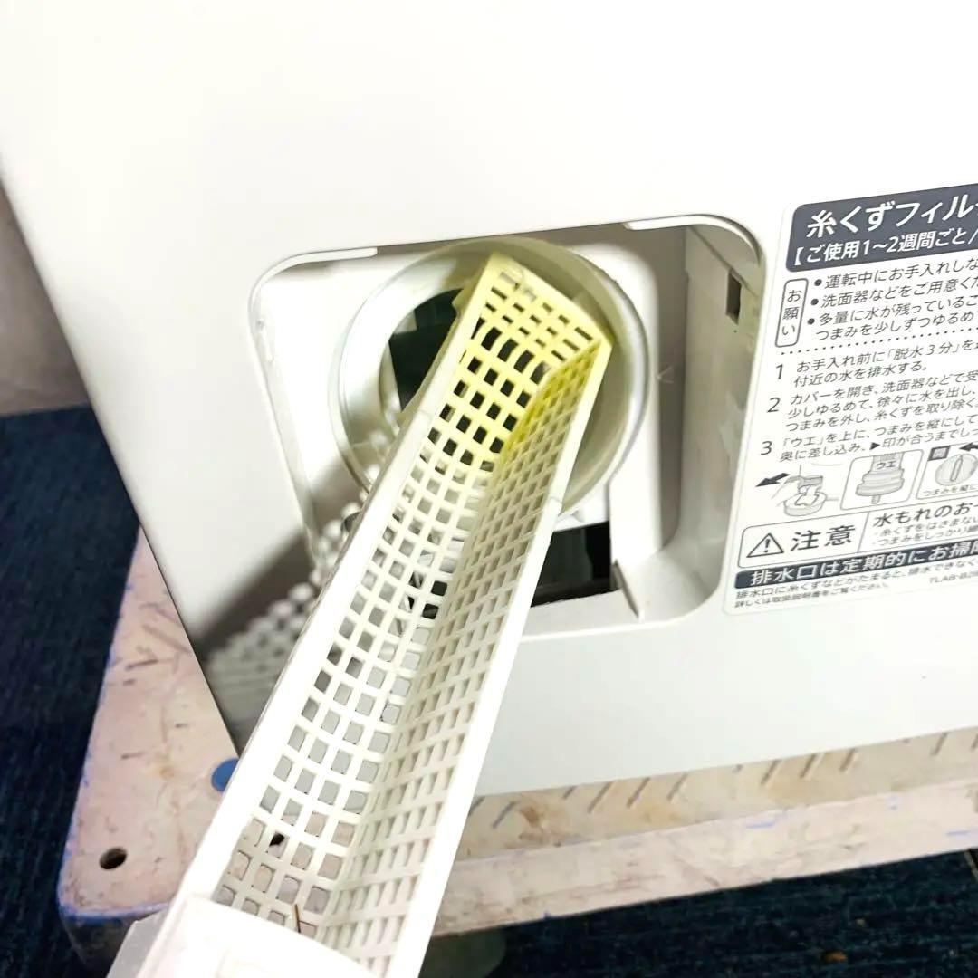 シャープ ドラム式洗濯機 ES-H10F-WL 左開き 21年製 10/6kg