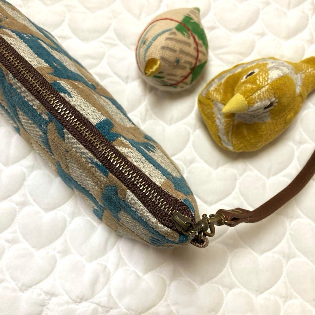 810 両面サラブレッドのショルダーバッグ　thoroughbred ベージュ