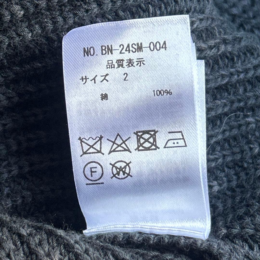 美品 バトナー 24SS SIGNATURE 1 BUTTON CARDIGAN