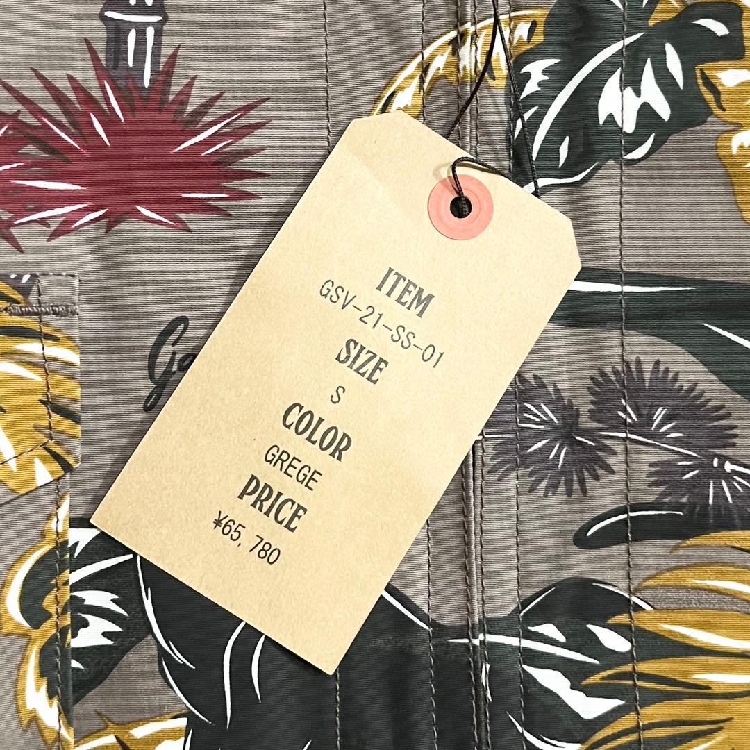 新品タグ付き GANGSTERVILLE 総柄 マウンテンパーカー Sサイズ