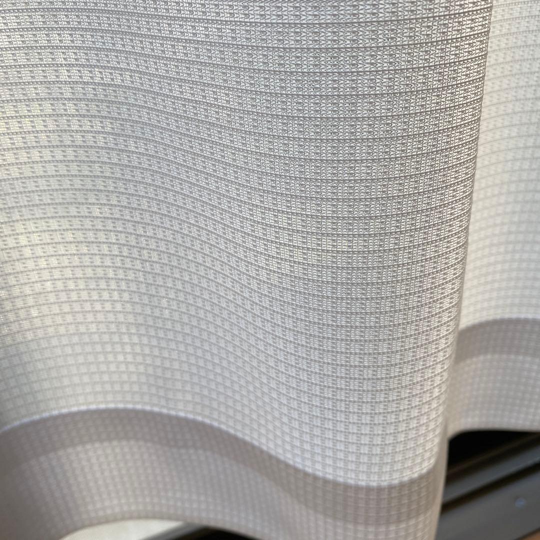 レースカーテン見えにくい UV 断熱 保温 4枚セット巾200×丈198㎝