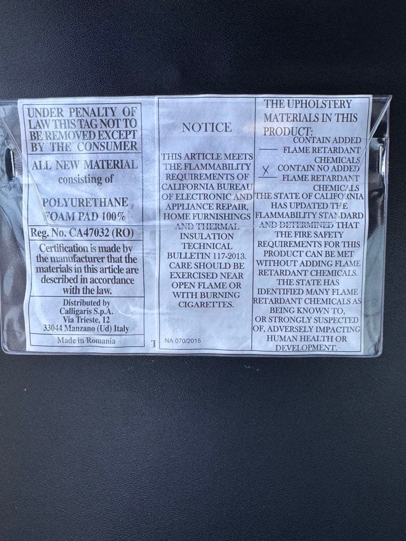 カリガリス AIDA 2脚セット 黒 Calligaris