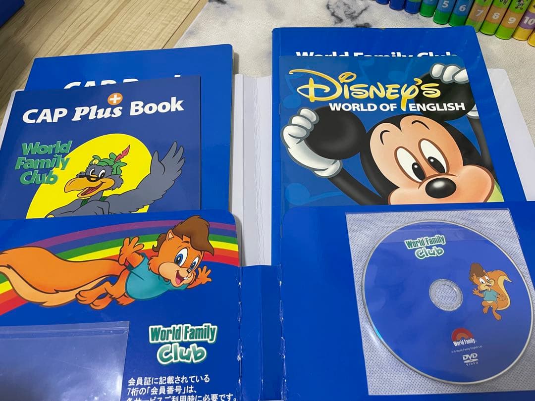 DWE ディズニー英語システム　メインプログラムフルセット　ほぼ未使用　502