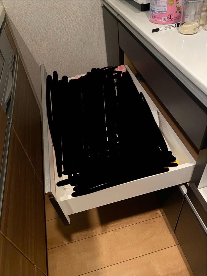 ニトリ レジューム 150TF-H／150QL-R DBR キッチンボード