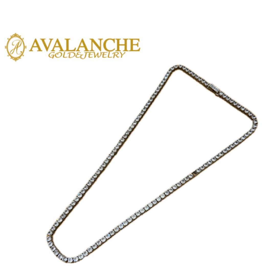 アヴァランチ AVALANCHE シルバー テニス ネックレス