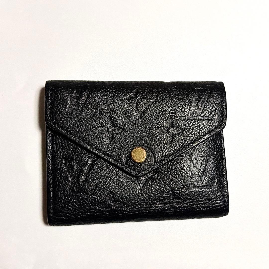 【極美品】ルイヴィトン モノグラム アンプラント ヴィクトリーヌ 三つ折り財布