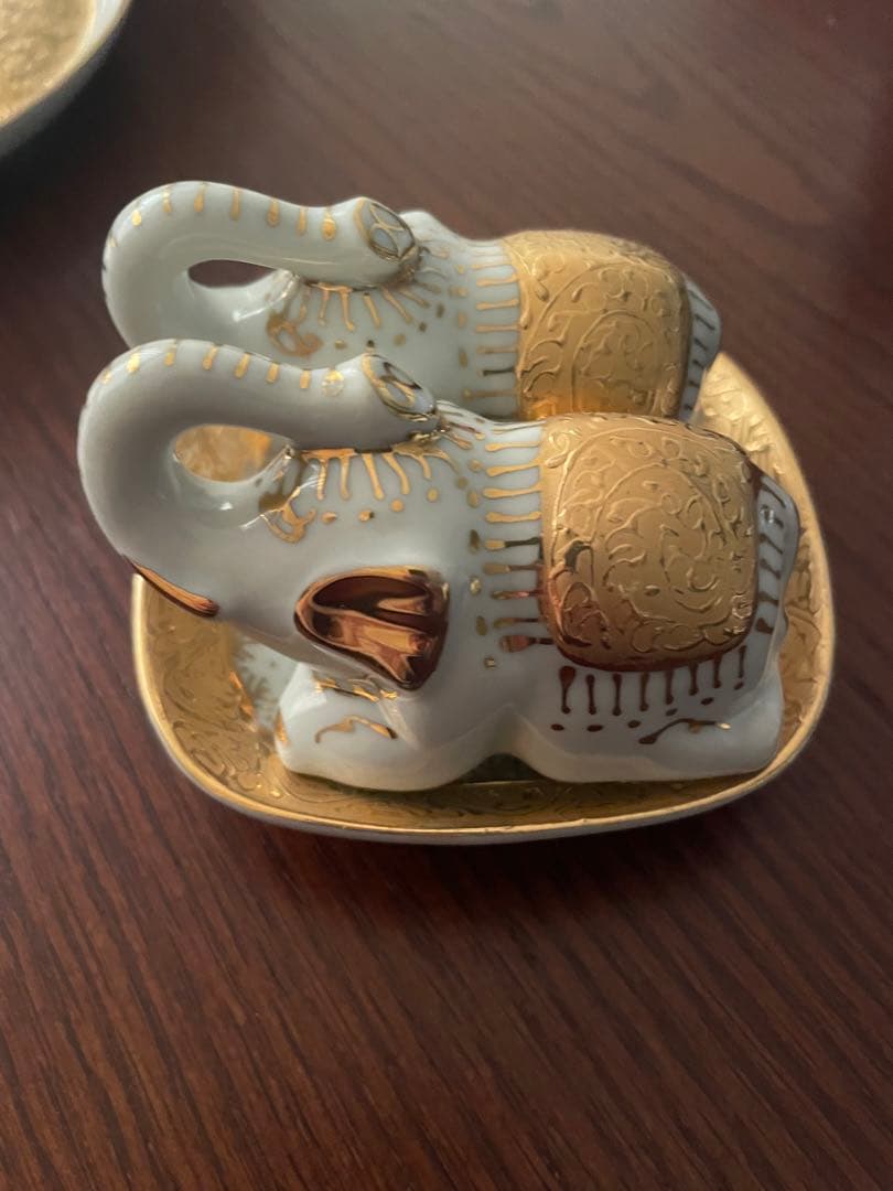 タイ製　ベンジャロン焼き　セット