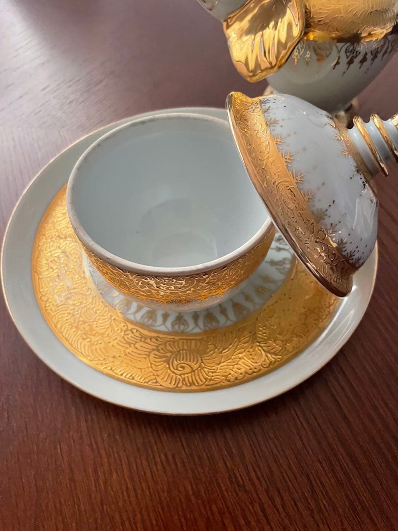 タイ製　ベンジャロン焼き　セット