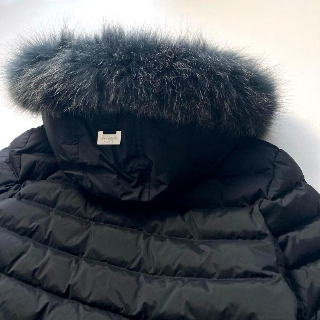 【うにのママ】ジャンルイシェレル　ダウンジャケット フォックスファー