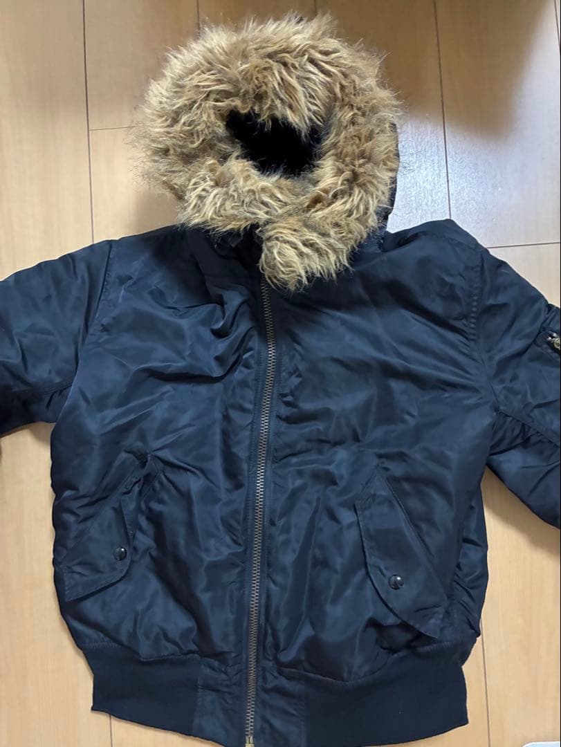 Alpha type n2b ma1 リバーシブルジャケット M 黒