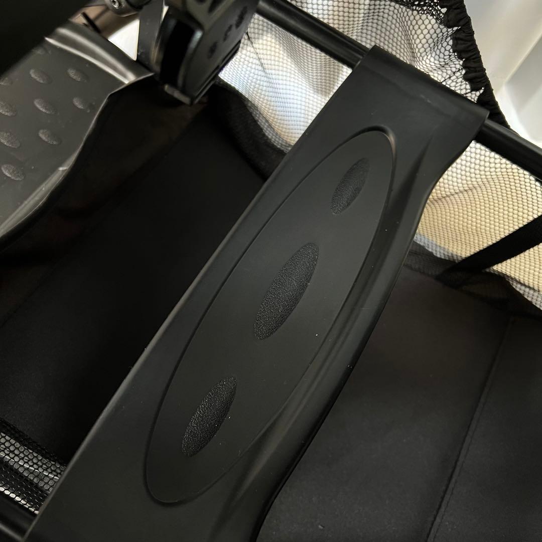 超極美品　二人乗りベビーカー カトージ 二人でゴーDX デニム 新生児から