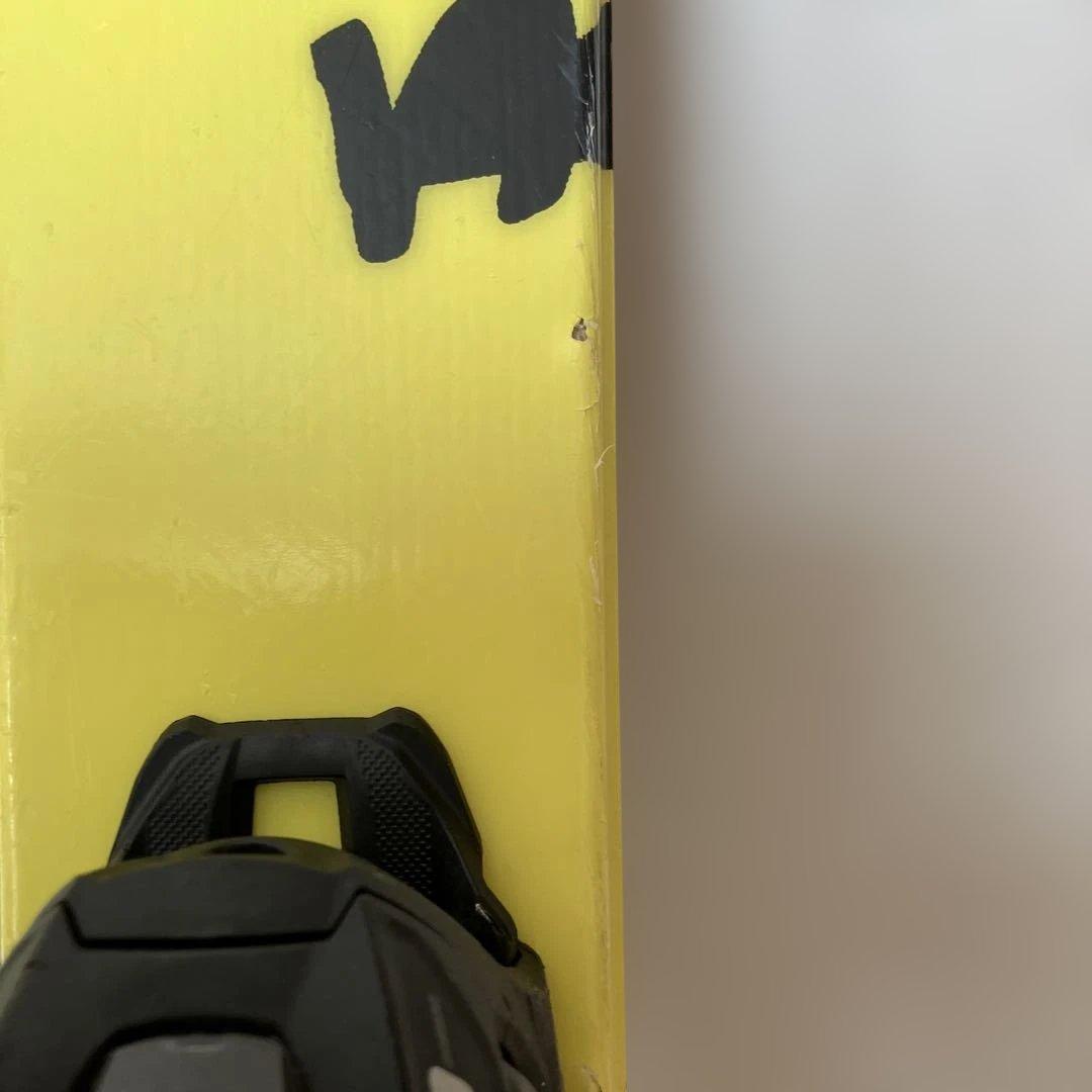 Völkl イエロー スキー板　ツインチップ