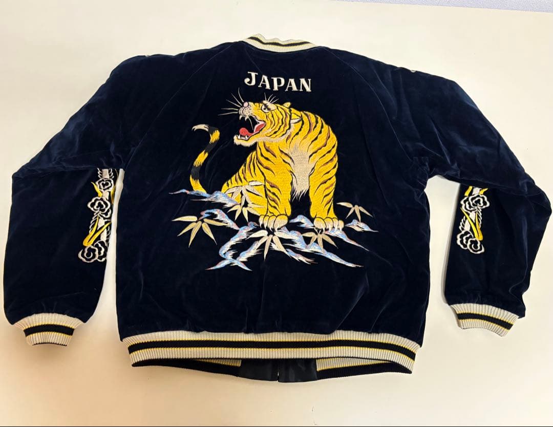 テーラー東洋別珍　スーベニアジャケット　XL TT15792-128虎