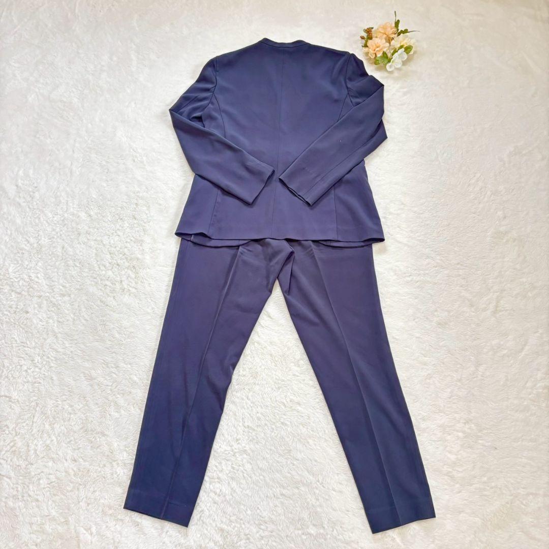 iCB アイシービー Fied セットアップ ストレッチ 洗濯可 ネイビー