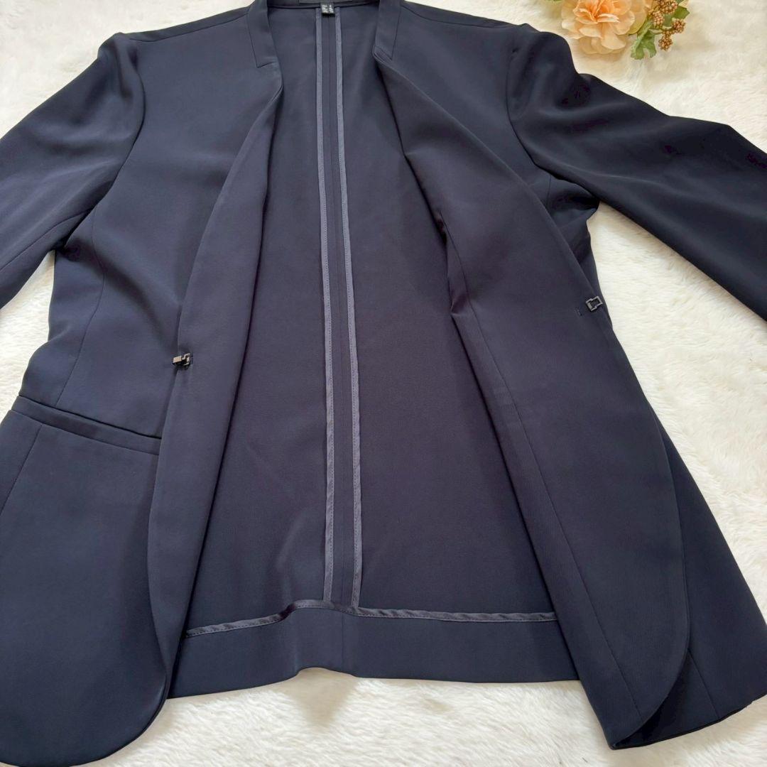 iCB アイシービー Fied セットアップ ストレッチ 洗濯可 ネイビー