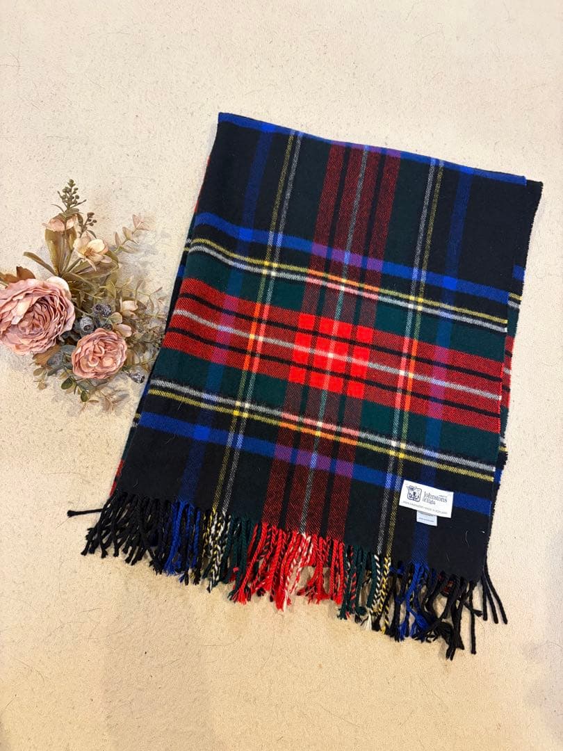 Johnstons of Elgin ジョンストンズ カシミヤ ストール大判