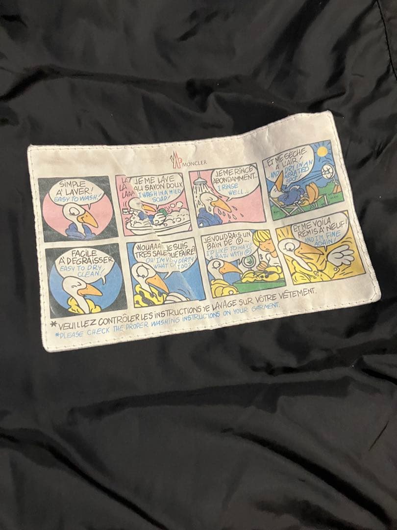 Moncler モンクレール　ダウンコートflamme ブラック