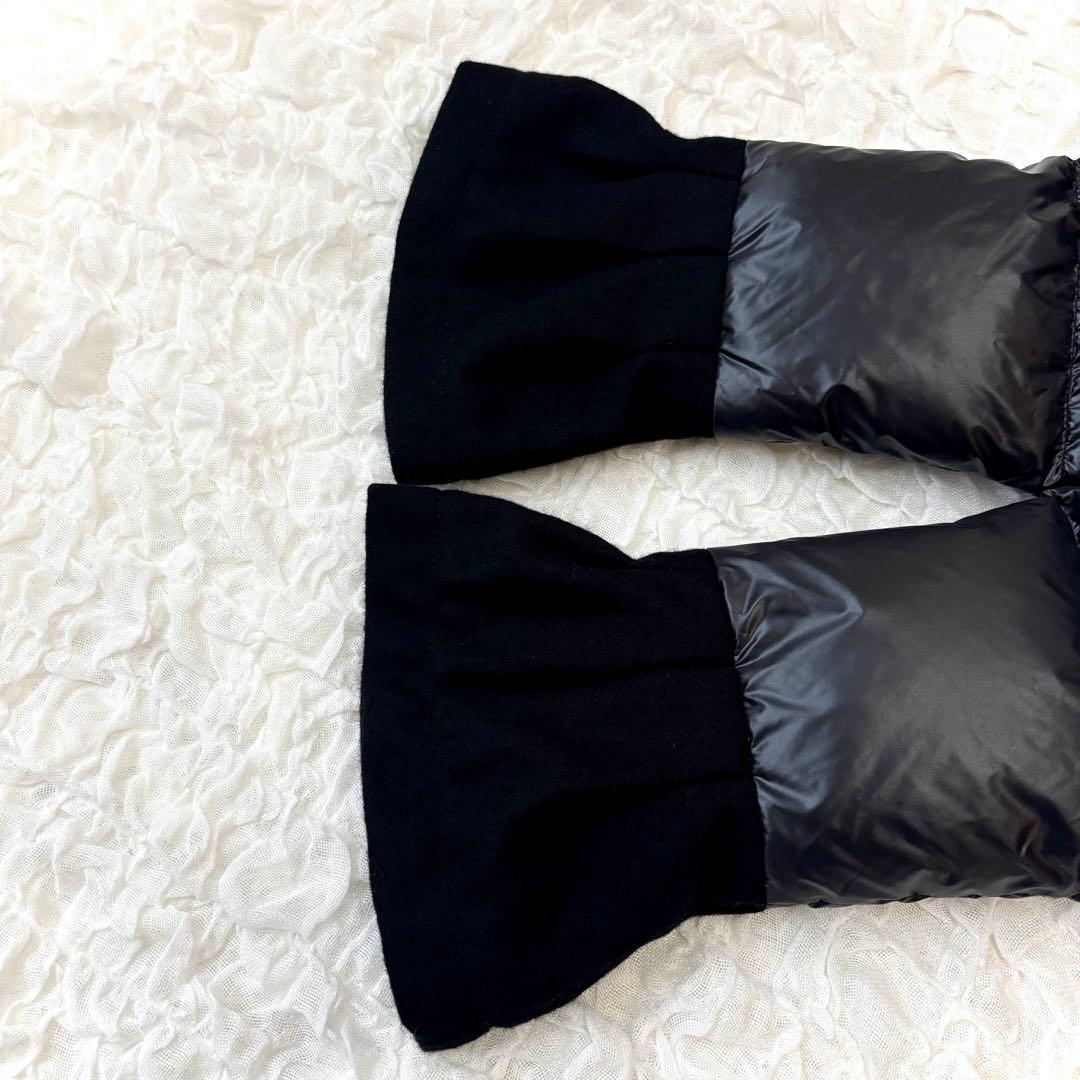 美品 MAN ダウン ジャケット コート スノーマン ニューヨークS 黒