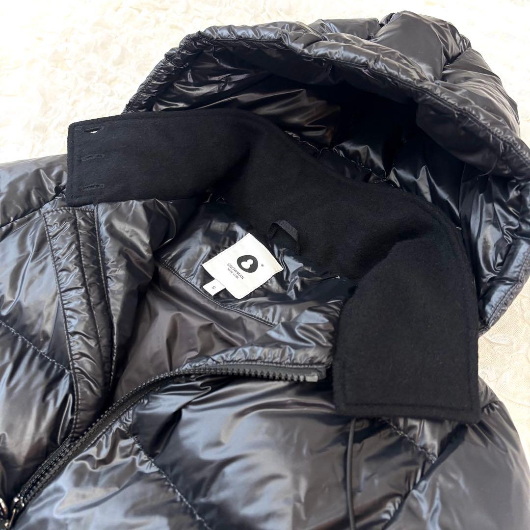 美品 MAN ダウン ジャケット コート スノーマン ニューヨークS 黒