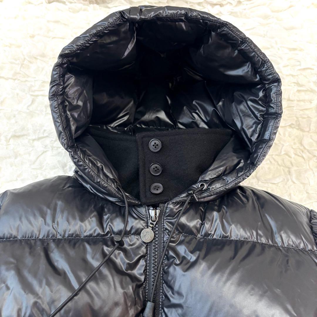 美品 MAN ダウン ジャケット コート スノーマン ニューヨークS 黒