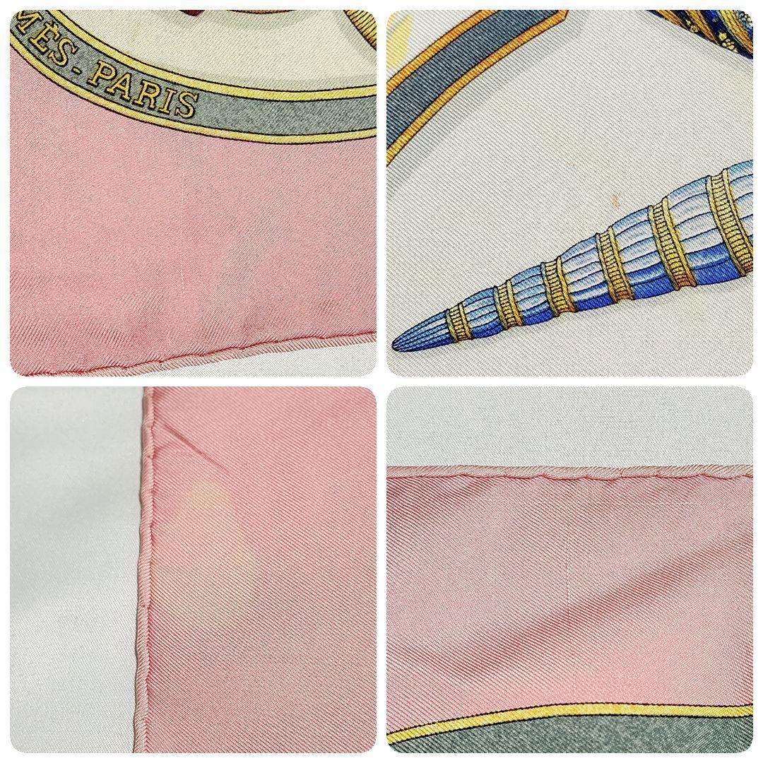 ☆HERMES☆ スカーフ カレ90 香水瓶 ピンク