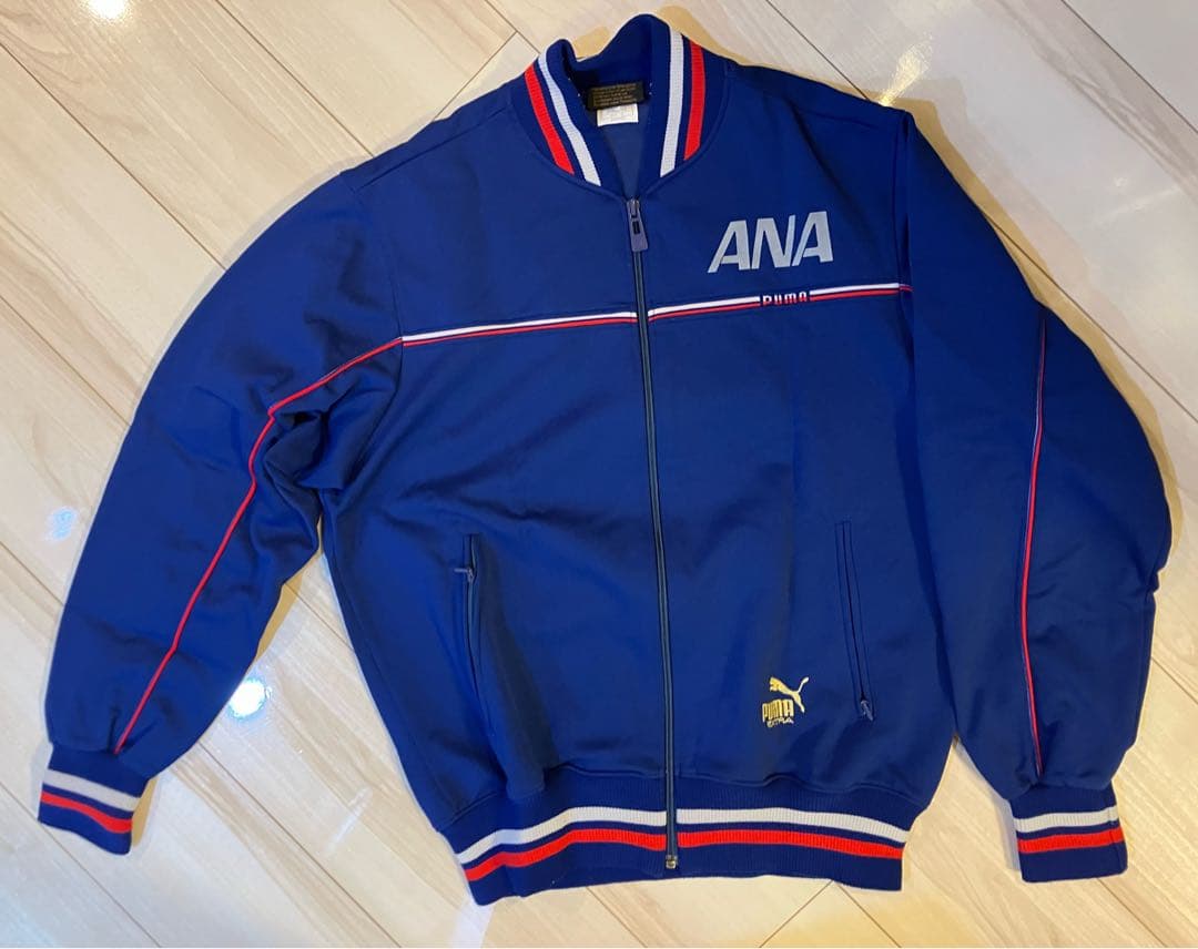 超レア　Puma ANAジャージ上下セット ネイビー　サイズＯ（175cm）
