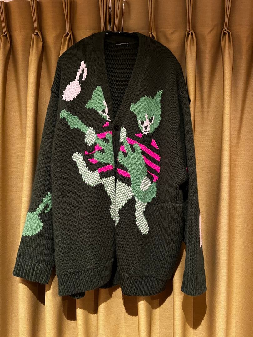 LAD MUSICIAN ギターキャット カーディガン