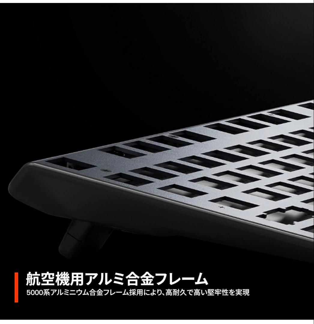 新品未開封SteelSeries ゲーミングキーボード テンキーレス 有線 EL