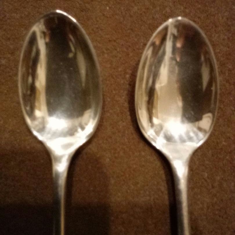 イギリス シルバーコ—ヒ—スプーン ３本組 １９３５年