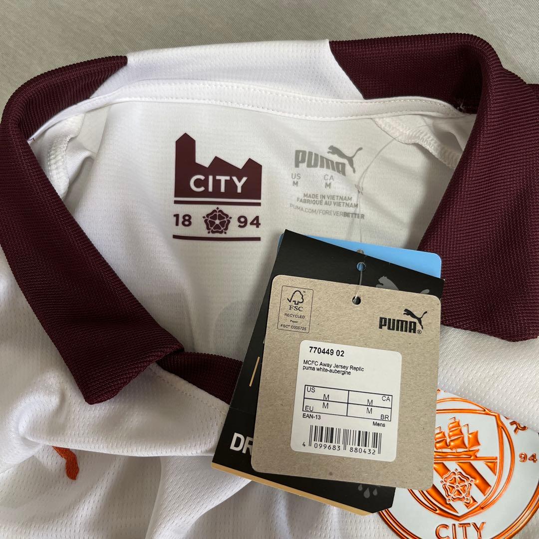 マンチェスターシティ 23/24 アウェイ グヴァルディオル サイン入り M