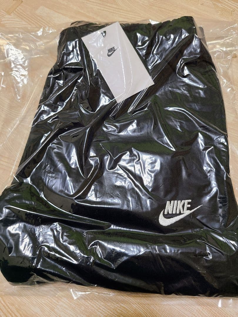 ナイキ フレンチテリー セットアップ ブラック 新品未使用