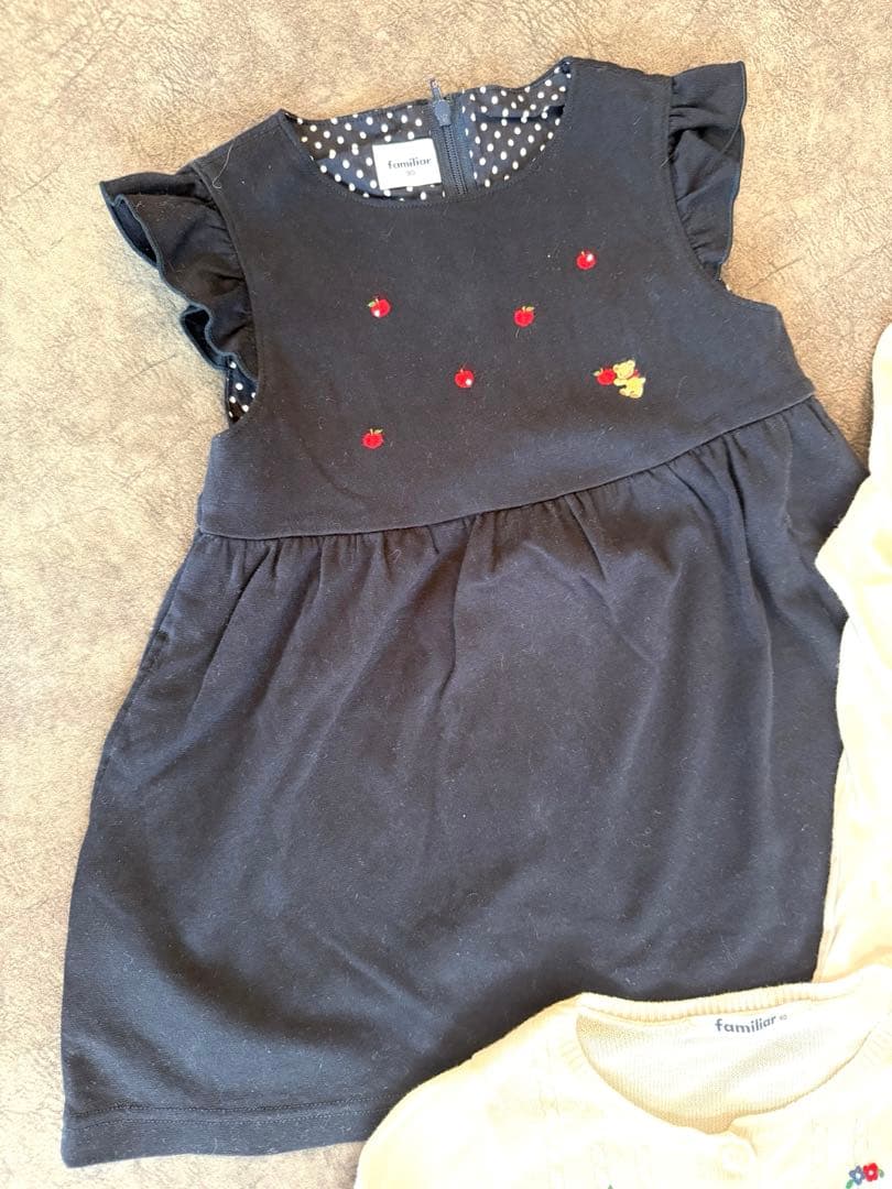 【美品♡】ファミリア　90㎝　3点セット