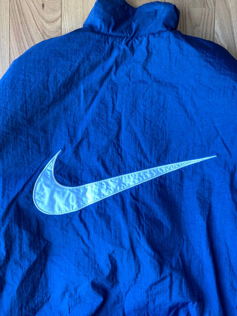 90s NIKE リバーシブル　中綿　ジャケット　ビッグスウォッシュ　Lサイズ