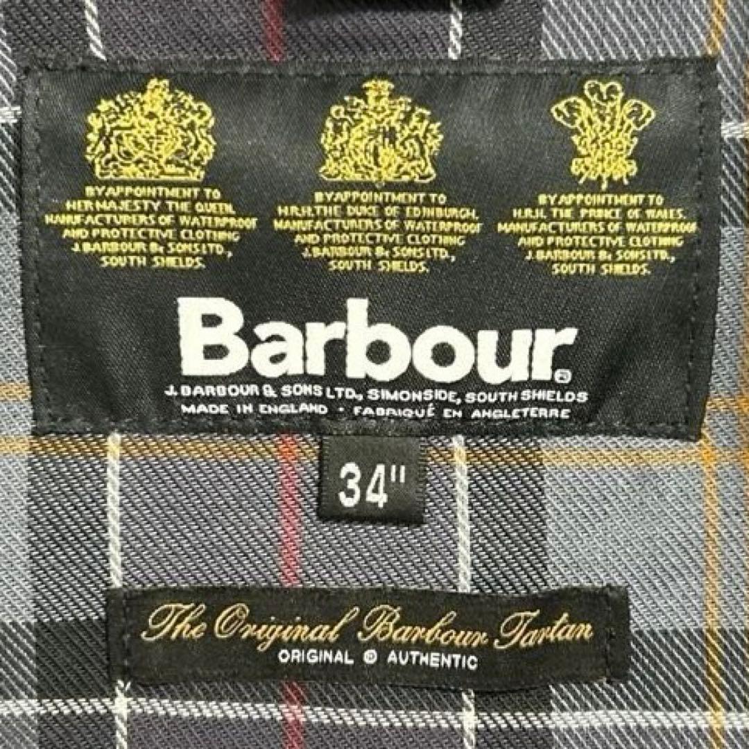 Barbour / SL BORDER WAX ブラック サイズ34