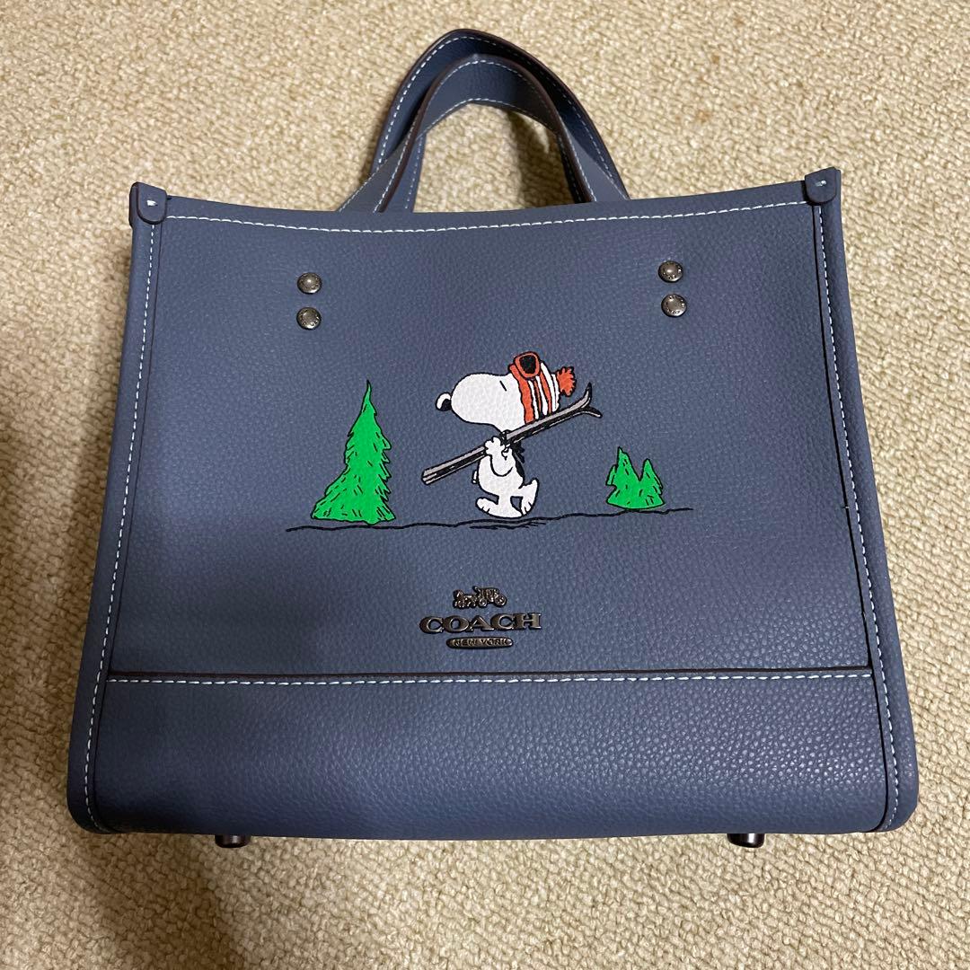 コーチ スヌーピー ハンドバッグ M2261 CE849 COACH