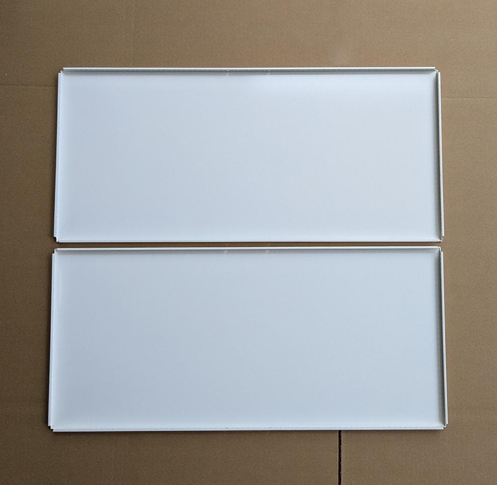 USMハラー用パーツ パネル 板 73x33cm 部品 パーツ ホワイト 2枚